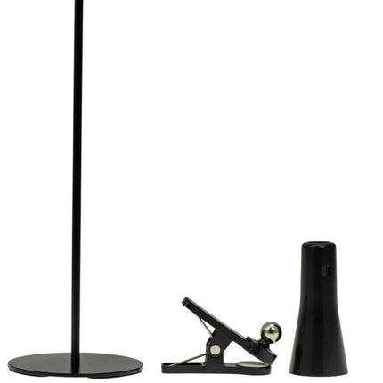 MAGNATIC Desk LIGHT Rechargeable and Detachable 3 in 1 USB TORCH Black