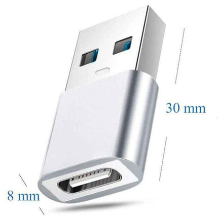 USB 3.1 Female USB Type-C to USB Male USB Type-A Hi-speed USB 3.1