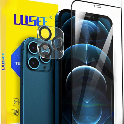 iPhone 12 Pro 6.1 Inch Screen Protector HD Transparent Full Screen Coverage