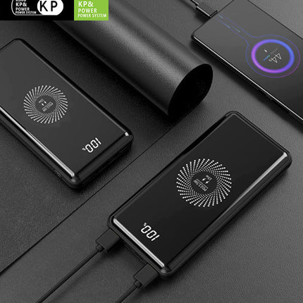 King Power 20000mAh Power Bank Wireless Charging 5V Output