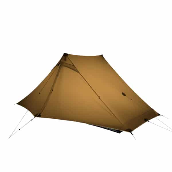 3F UL Gear Lanshan 2 3-Season Tent - Khaki (T Zip) 2026 Version