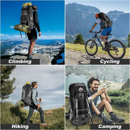 70L Night Cat Hiking Backpack