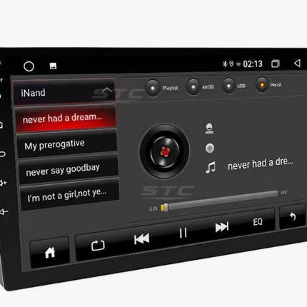Android Car Radio Double Din 9" CarPlay Android Auto GPS Wi-Fi FM BT RDS