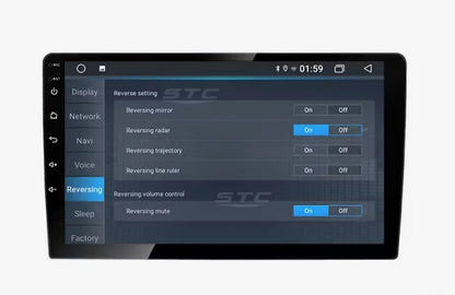9'' Android Car Radio Double Din | CarPlay, Android Auto, GPS, WiFi, FM, BT, RDS