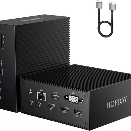 Docking Station Dual Monitor for MacBook Pro/Air 16 in 2 Triple Display USB C