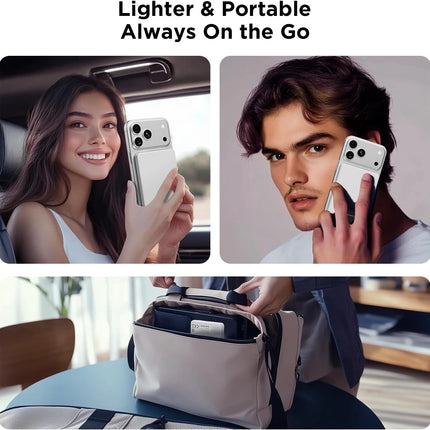 YouthMemory 3-in-1 Wireless Charging Station for iPhone, Apple Watch & AirPods