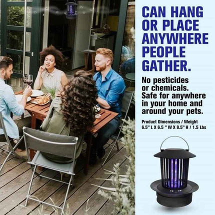 JML Portable Rechargeable Fly Zapper That Kills Both Flying And Crawling Pests