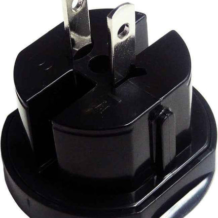 Travel Plug Universal Worldwide Charger Power Adapter US, EU, UK, AU - Black