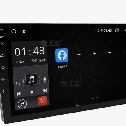 Android Car Radio Double Din 9" CarPlay Android Auto GPS Wi-Fi FM BT RDS
