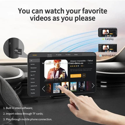 Ven-Dens In-Car infotainment Display Type-C IPS 7″