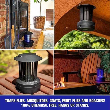 JML Portable Rechargeable Fly Zapper That Kills Both Flying And Crawling Pests