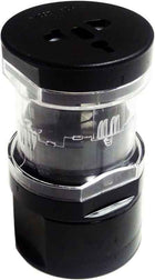 Travel Plug Universal Worldwide Charger Power Adapter US, EU, UK, AU - Black