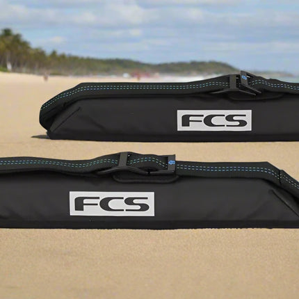 Portable FCS D-Ring Single Soft Roof Racks For Surfboards Fits 1-3 Boards