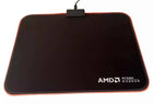 Gaming Mouse Pad AMD Red Led Light-Up Anti Slip 36.5 X 25.5cm for PC and Laptop