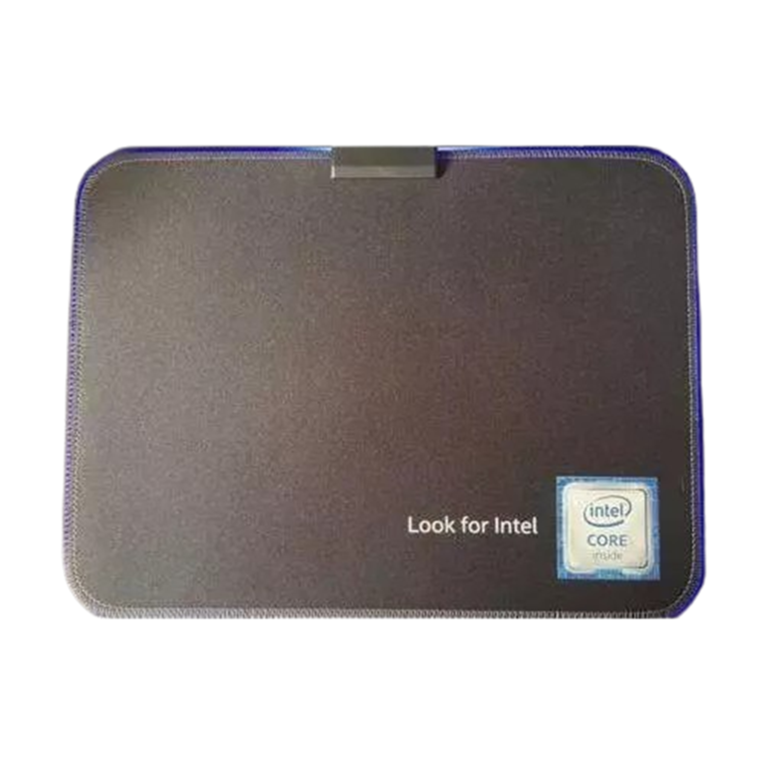 INTEL BLUE LED GAMING MOUSE PAD - USB LIGHT-UP - ANTI SLIP (365 x 255 mm)