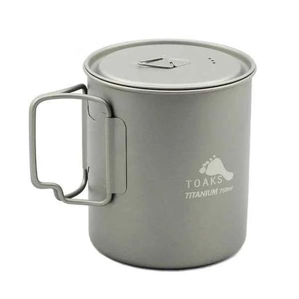 Toaks Titanium Lightweight pots with Lid