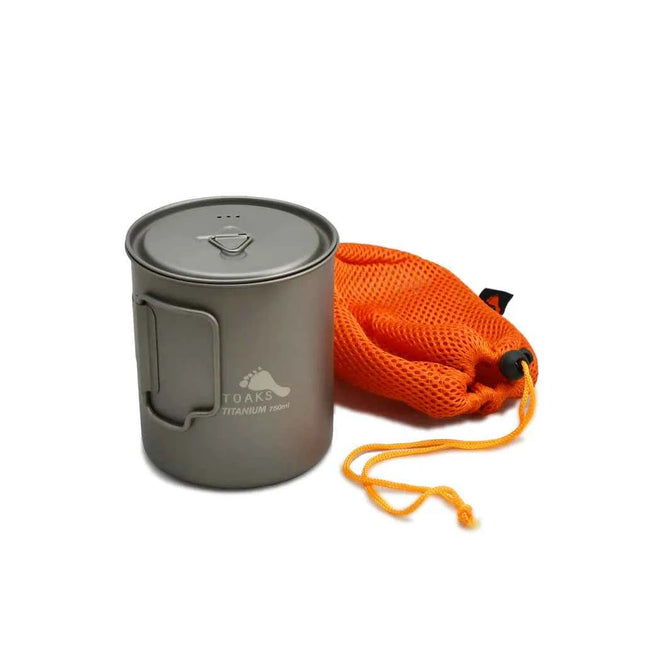 Toaks Titanium Lightweight pots with Lid