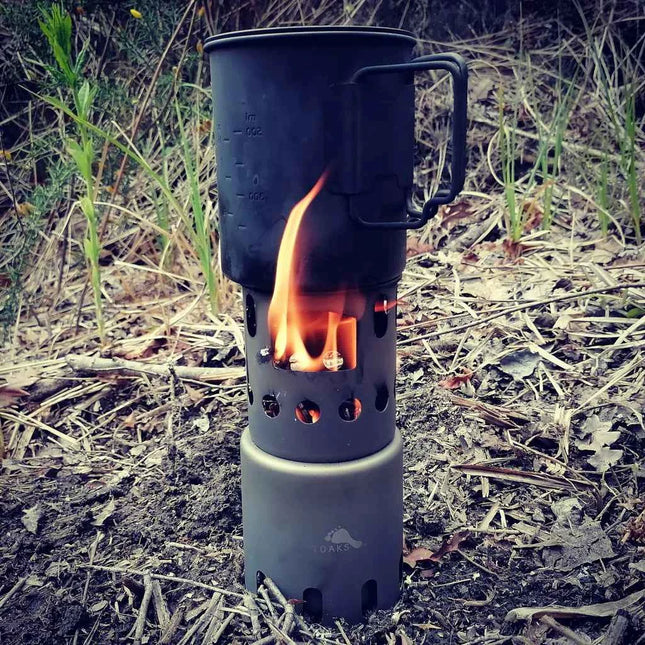 Toaks Titanium Lightweight pots with Lid