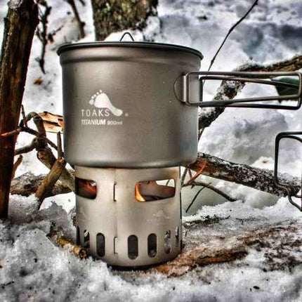 Toaks Titanium Lightweight pots with Lid