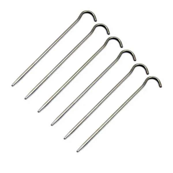 Toaks Titanium Hook Pegs (Pack of 6)