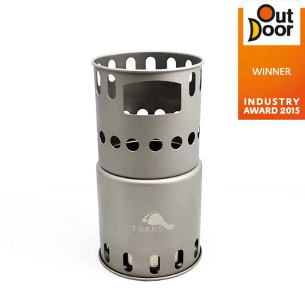 Toaks Titanium Wood Burning Stove ( Small / Large)