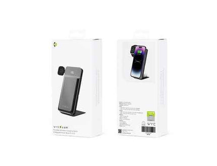 Portable Wireless Charging Station - 3-in-1 MagSafe Power Bank - Top-Rated & User-Friendly
