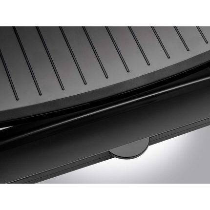 George Foreman Small Electric Fit Grill Black, 760W Non stick, Healthy, Griddle