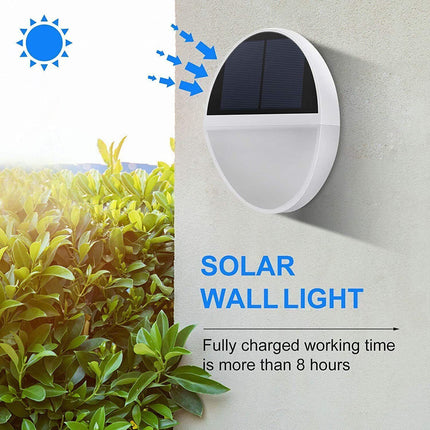 Solar Wall Lights 48 LEDs Outdoor Motion Sensor Lights IP65 Waterproof 2 Pack