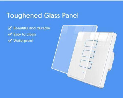 Smart Wireless Switch Neutral wire needed supports GH and Alexa Tuya Compatible