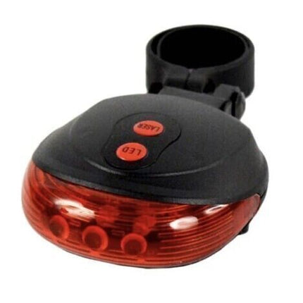 Pursuit Laser Bike Lane Marker and Tail Light / Rear Light with 7 LED Functions