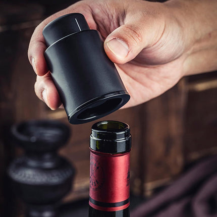 Wine Bottle Stopper With Time Recorder Keeps Your Wine Really Fresh 2 Pk