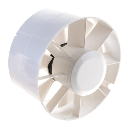 Europlast Inline Mounted Bathroom Ventilator 150mm White– EK150