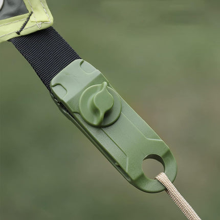 Tarpaulin Clips with 4mm Tarpaulin Ties for Camping Cargo Car Boat 10 Pack