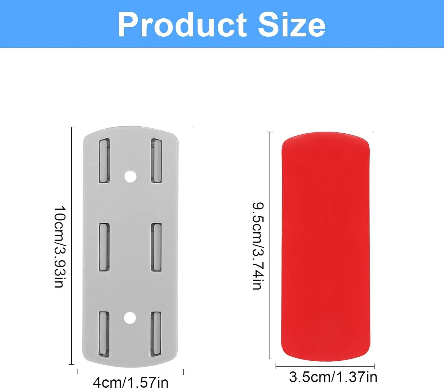 Self-Adhesive Socket Fixer Punch-free Socket Holder Cable Organizer Home Office
