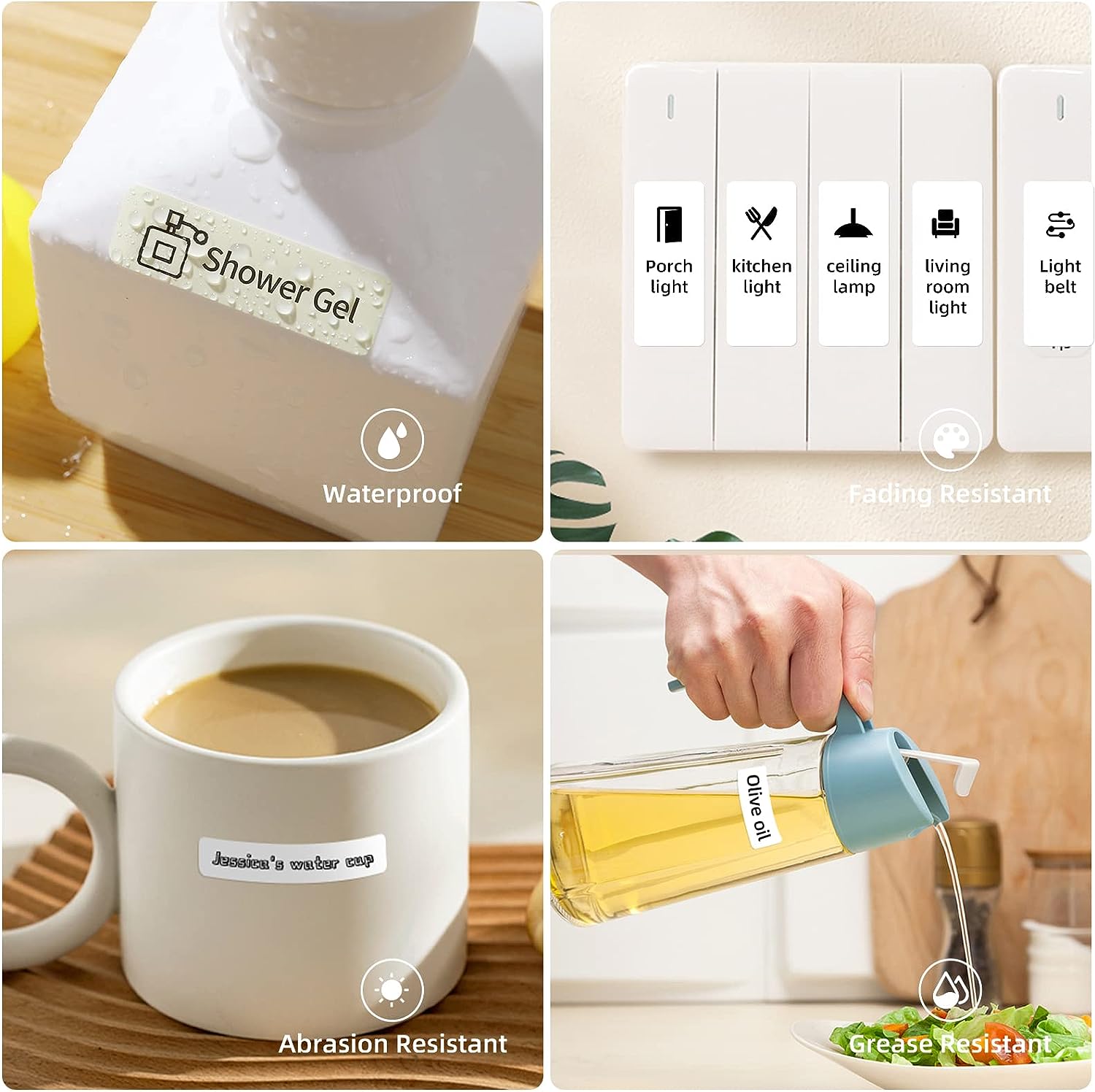 Thermal Label Printer D110 Rechargeable Portable Compatible With Android & iOS