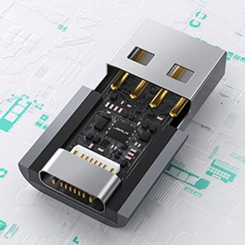 USB C to USB A Male Adapter Power Converter Compatible with Many Devices 4-Pack